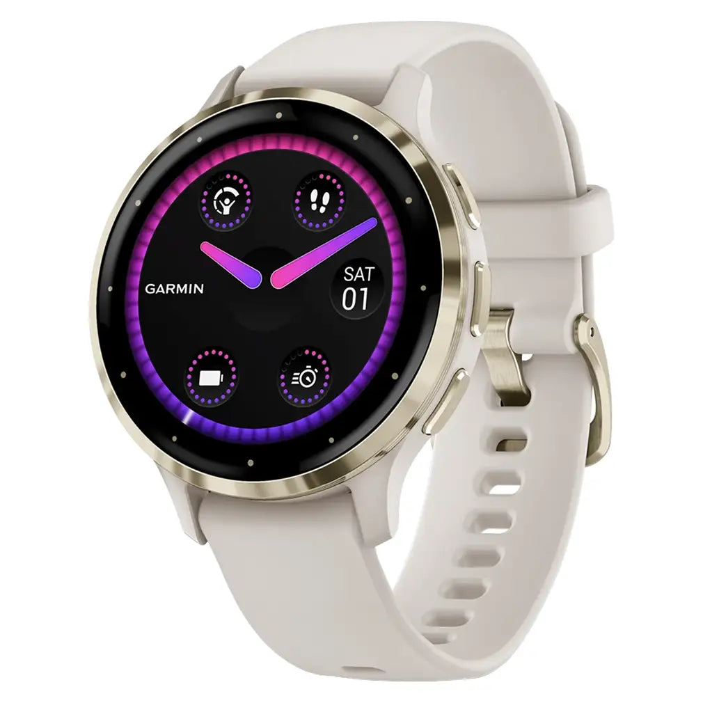 Venu 3S Fitness Watch Soft Gold and Ivory,Accessories,Garmin,,,Tennis Express,010-02785-04-1