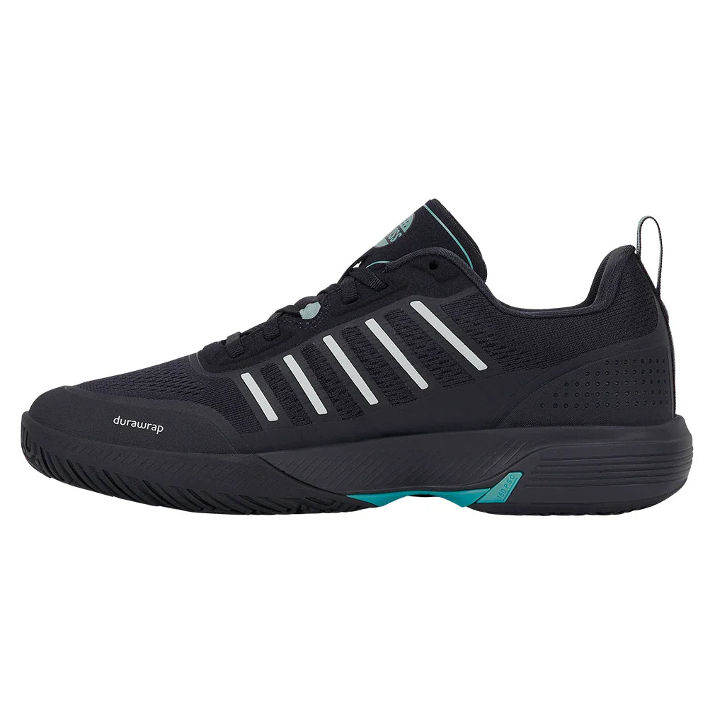 Men's Ultra Court Padel Shoes Carbon and Baltic,Footwear,K-Swiss,,,Tennis Express,04436-021F26-2