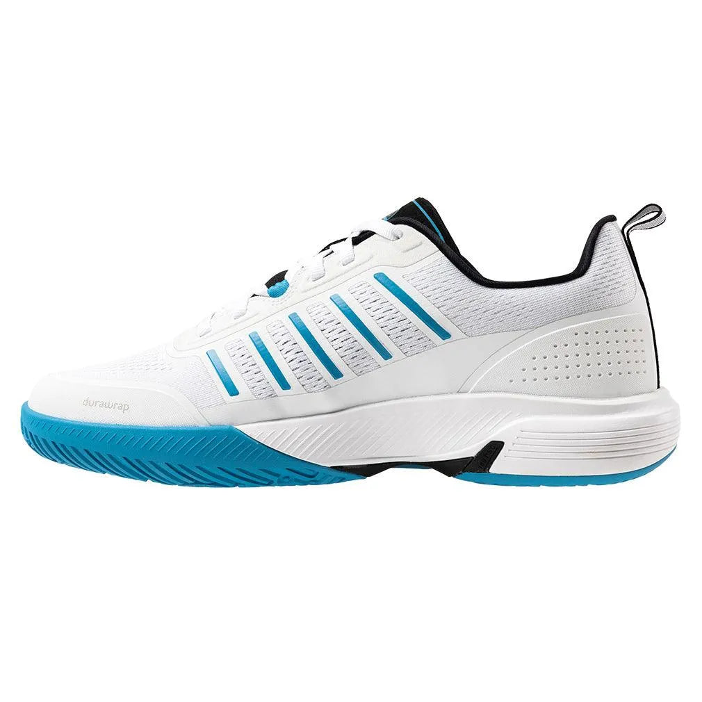 Men's Ultra Court Padel Shoes White and Black-Footwear-K-Swiss-04436-967S25-2-Tennis Express