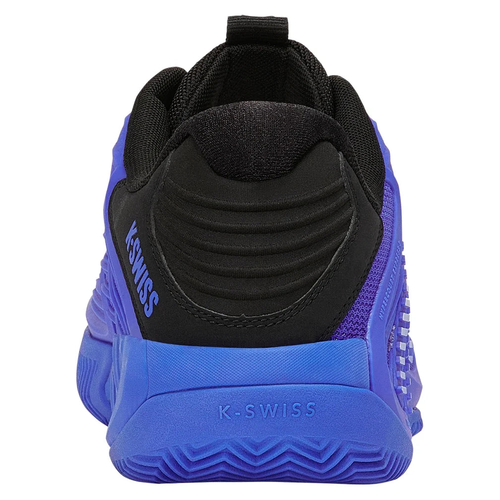 Men's Hypercourt Express 3 Clay Tennis Shoes Dazzling Blue and Black-Footwear-K-Swiss-04604-416S26-4-Tennis Express