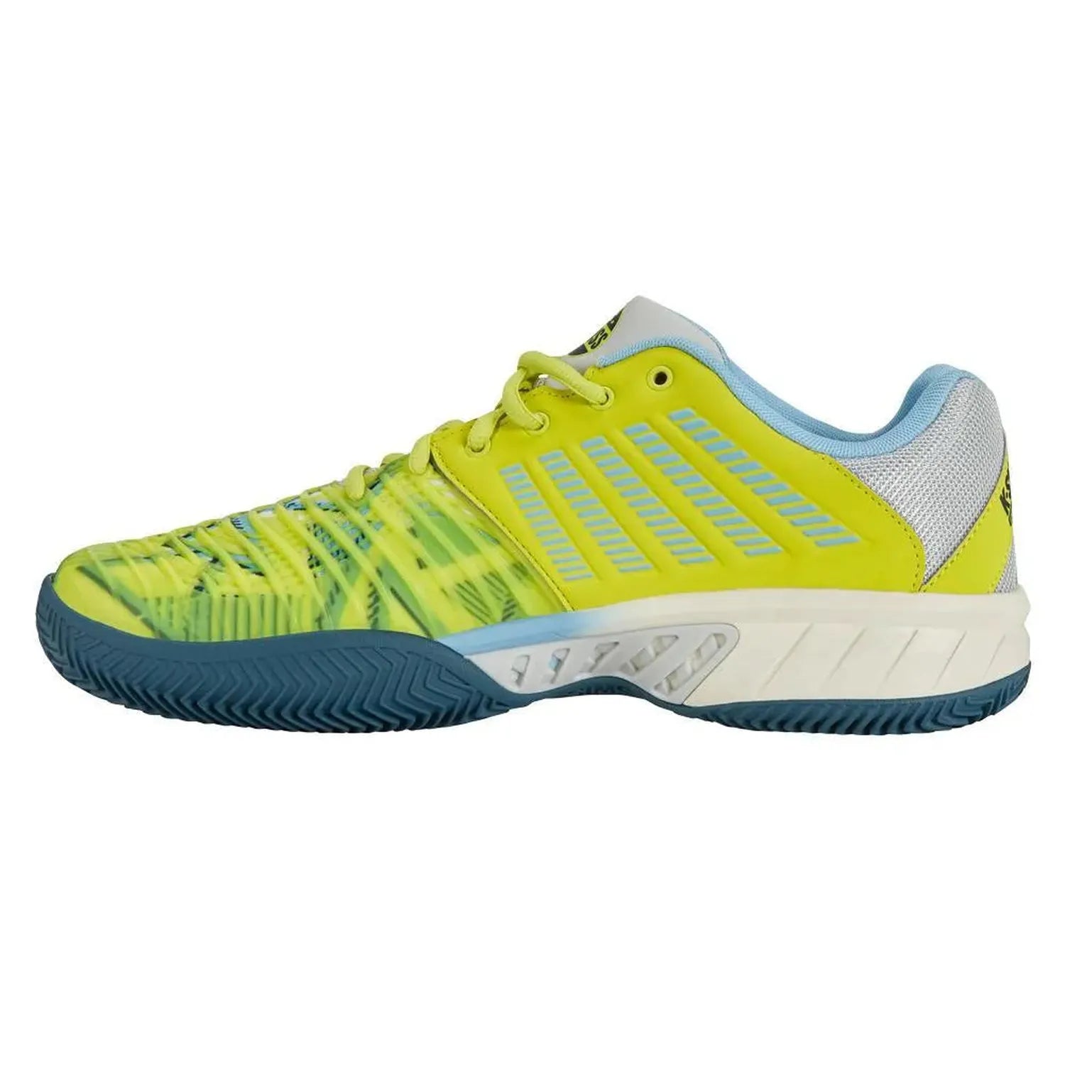 Men's Express Light 3 Padel Shoes Evening Primrose and Airy Blue-Footwear-K-Swiss-08900-377-3-Tennis Express
