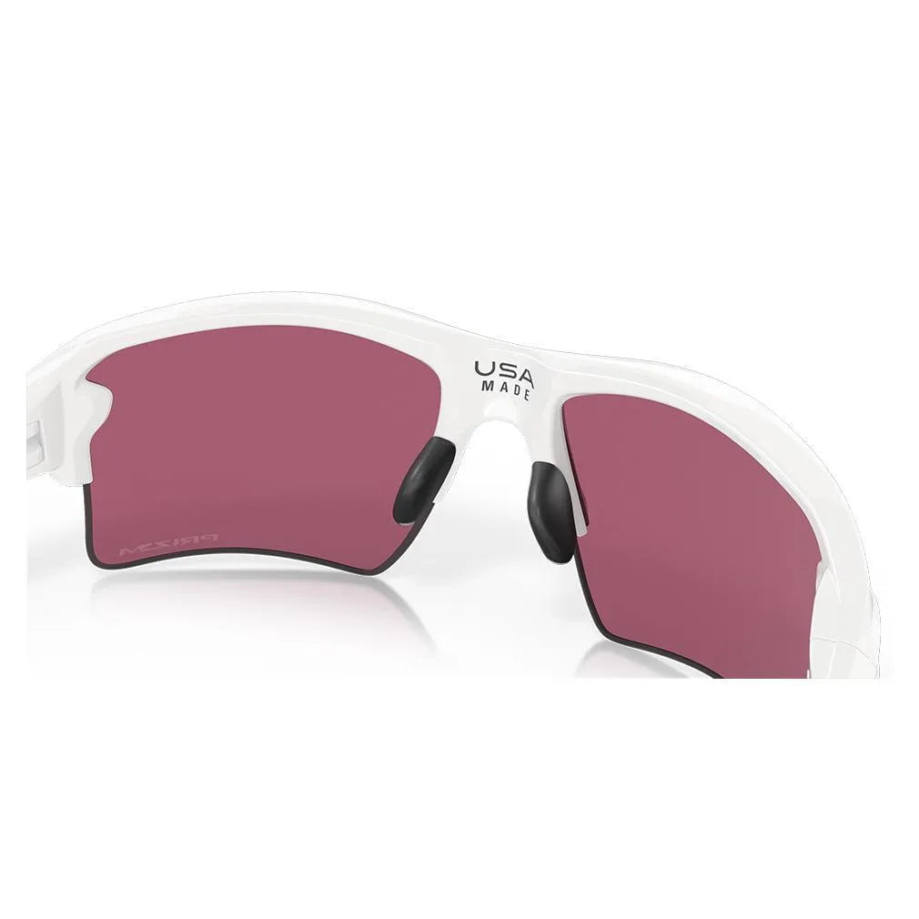 Flak® 2.0 XL Sunglasses Polished White and Prizm Field-Accessories-Oakley-0OO9188-918803-4-Tennis Express