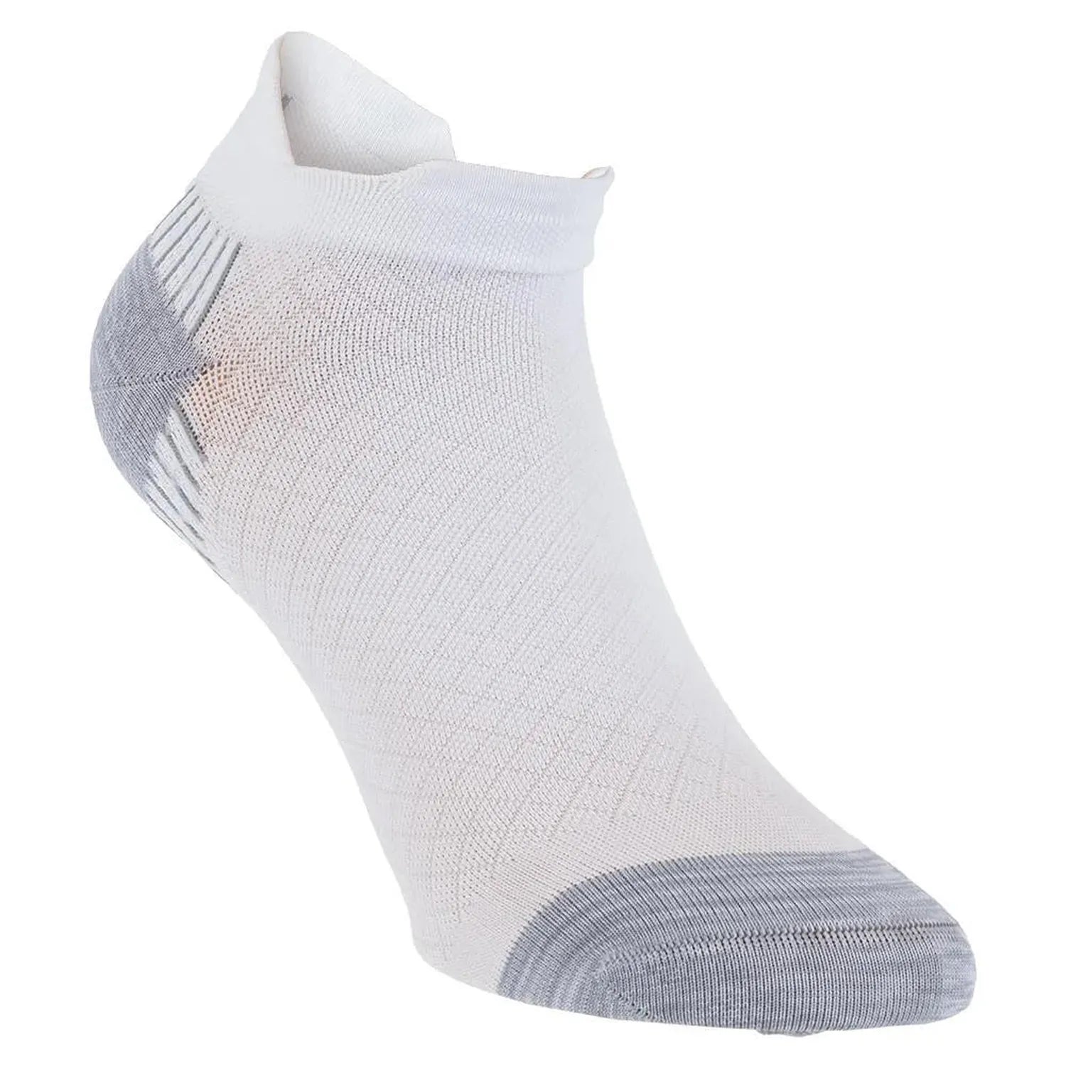 Plantar Fasciitis Relief Ultra Light No Show Tab Socks-Socks-Feetures-100818-158_WHITE-L-Tennis Express