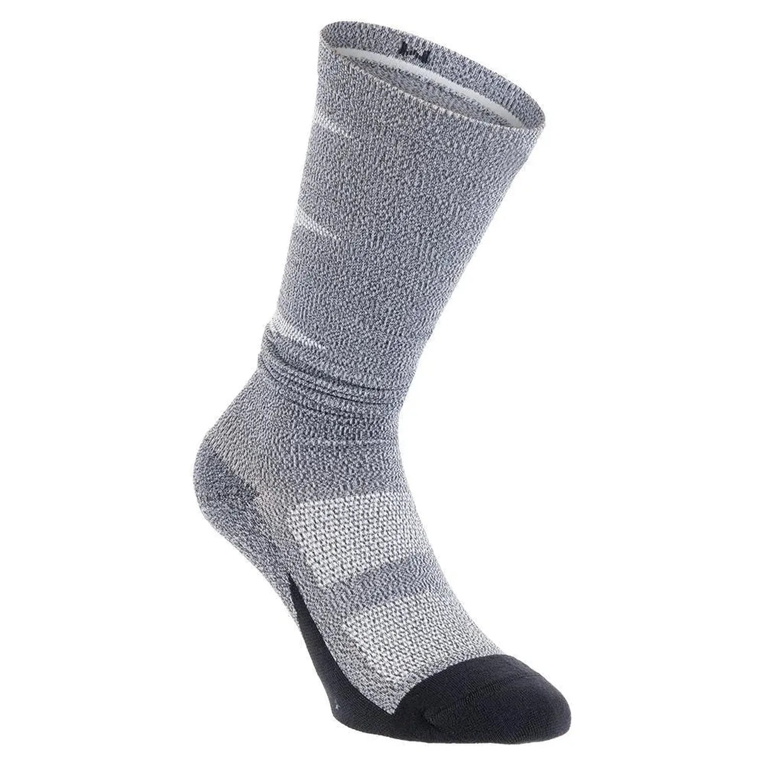 Graduated Compression Light Cushion Knee High Socks-Socks-Feetures-100835-251_GRAY-L-Tennis Express