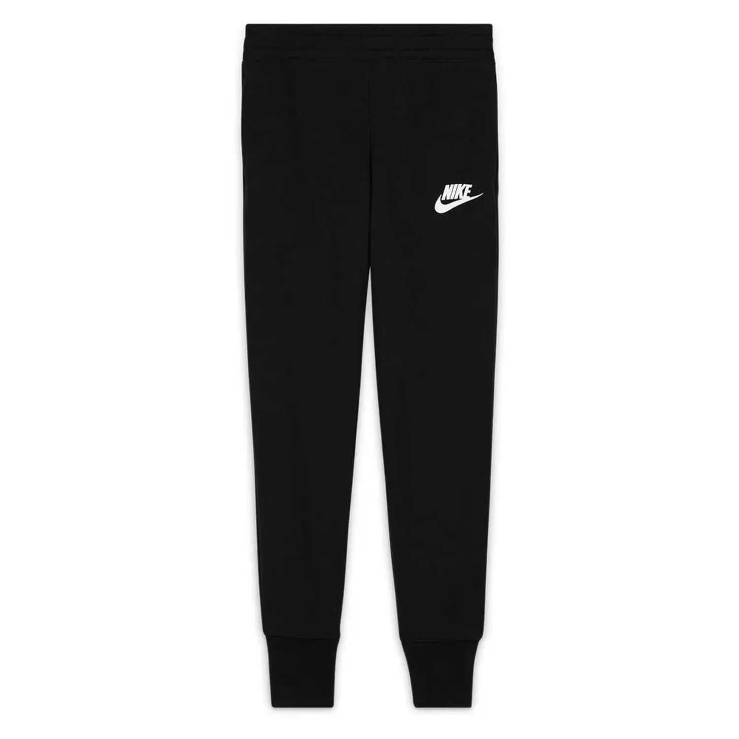 Girls' Sportswear Club French Terry Pants-Apparel-Nike-102130-010_BLACKWT-L-Tennis Express
