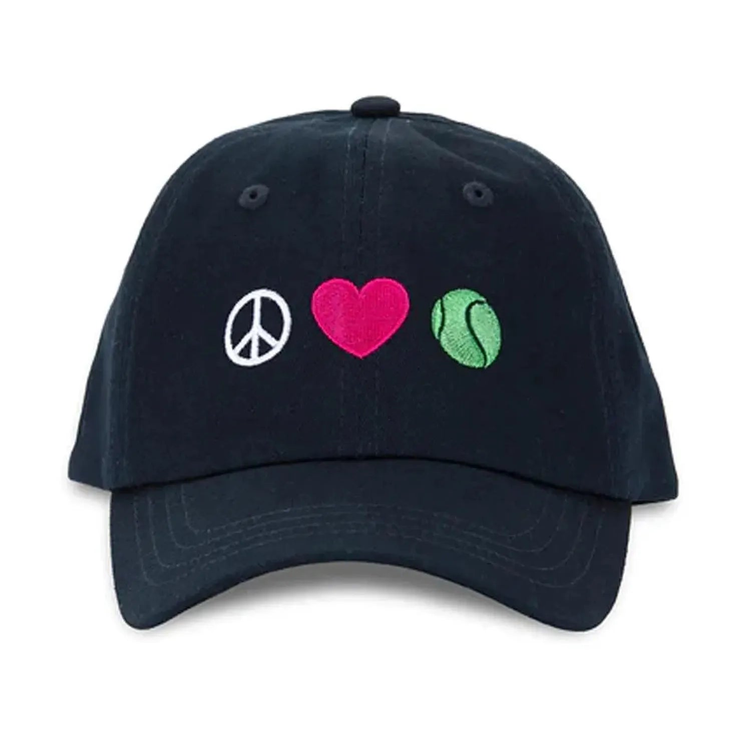 Kids Tennis Camper Hat Peace Love Tennis-Apparel-Ame and Lulu-102308-DEFAULT-L-Tennis Express