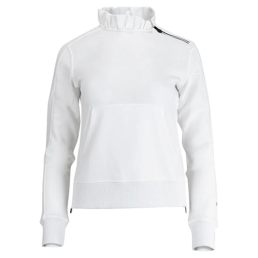 Women's Condoleezza Tennis Sweatshirt-Apparel-Tail-102627-1201_CHALK-L-Tennis Express