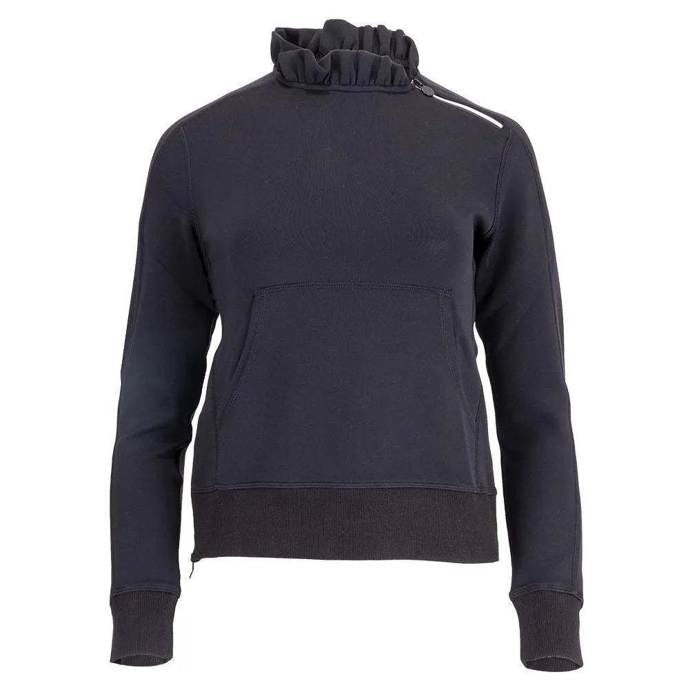 Women's Condoleezza Tennis Sweatshirt-Apparel-Tail-102627-Z071_NOIR-L-Tennis Express