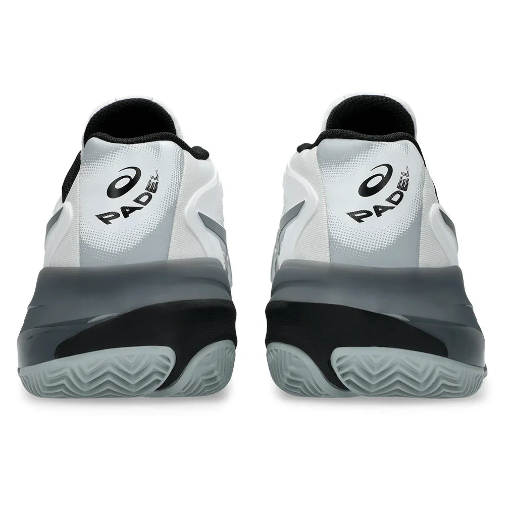 Men's GEL-Resolution X Padel Shoes White and Steel Grey,Footwear,Asics,,,Tennis Express,1041A492_100F26-4