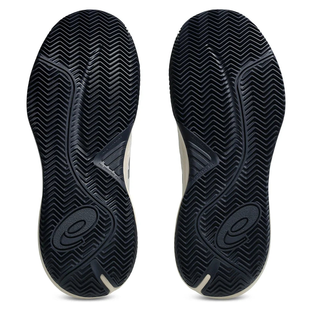 Men's CLAY Court GEL-Challenger 15 Tennis Shoes Oatmeal and Midnight,Footwear,Asics,,,Tennis Express,1041A508_250-6