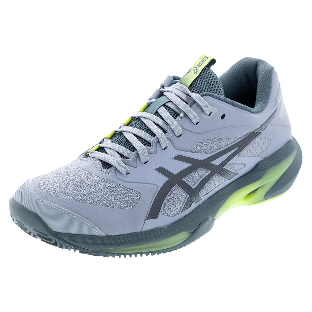 Men's CLAY Court Solution Speed FF 4 Tennis Shoes Grey Blue and Ironclad,Footwear,Asics,6,GREY_BLUE/IRONCLAD,Tennis Express,1041A533-400U26copy