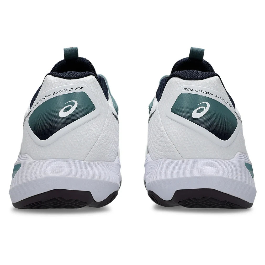 Men's CLAY Court Solution Speed FF 4 Tennis Shoes White and Midnight,Footwear,Asics,,,Tennis Express,1041A533_102-4