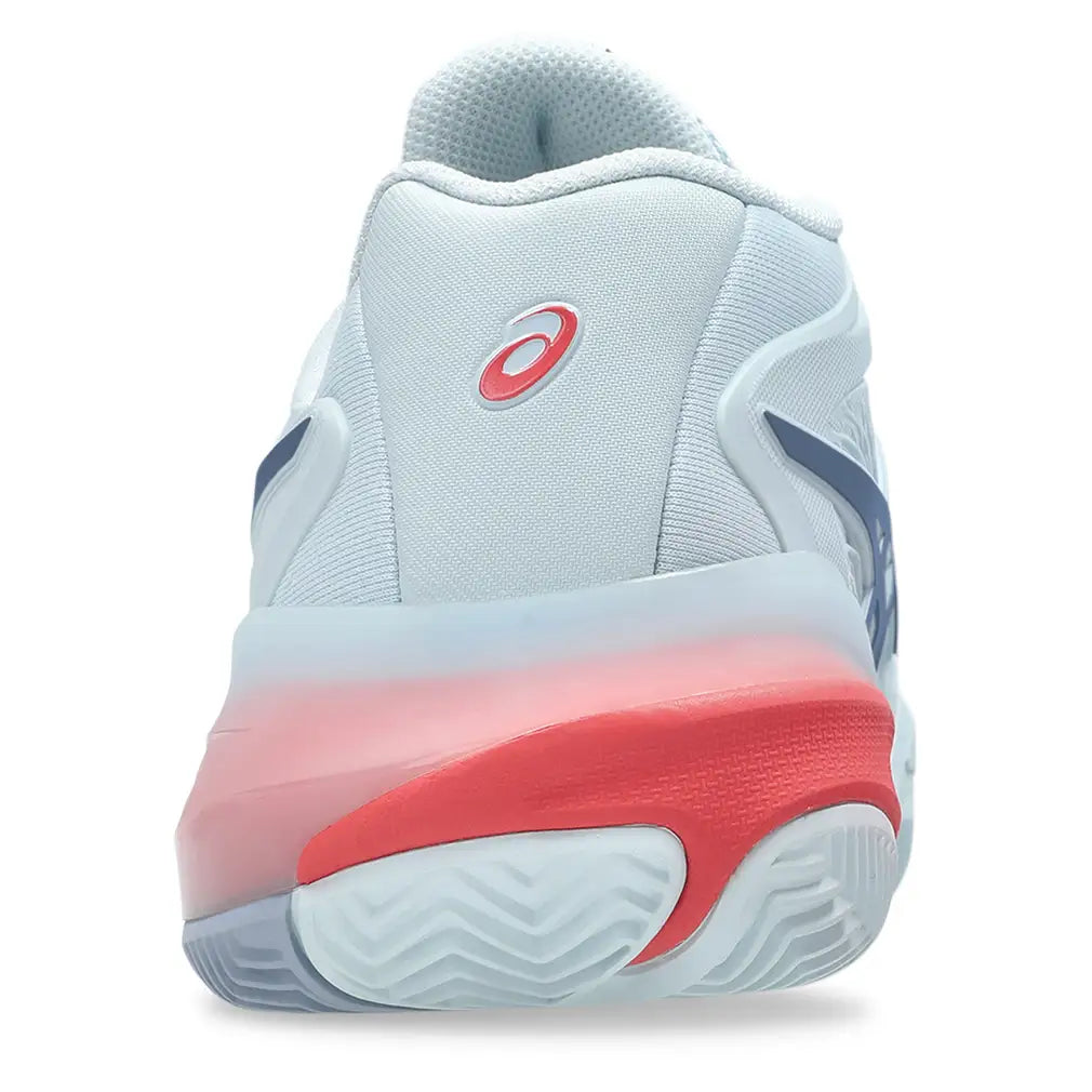 Women's CLAY Court GEL-Resolution X Tennis Shoes Sky and Grey Blue,Footwear,Asics,,,Tennis Express,1042A277-401U26-4