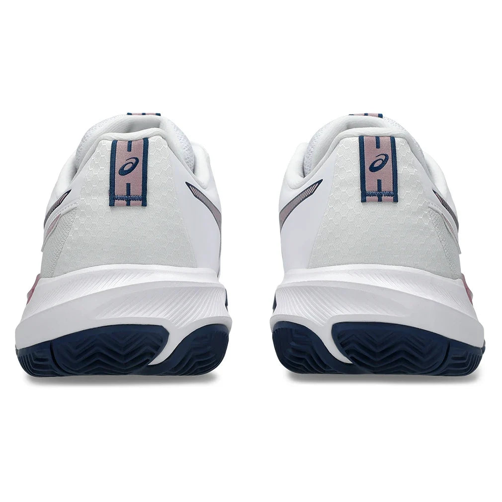 Women's CLAY Court GEL-Challenger 15 Tennis Shoes White and Taro Purple,Footwear,Asics,,,Tennis Express,1042A293_105-4