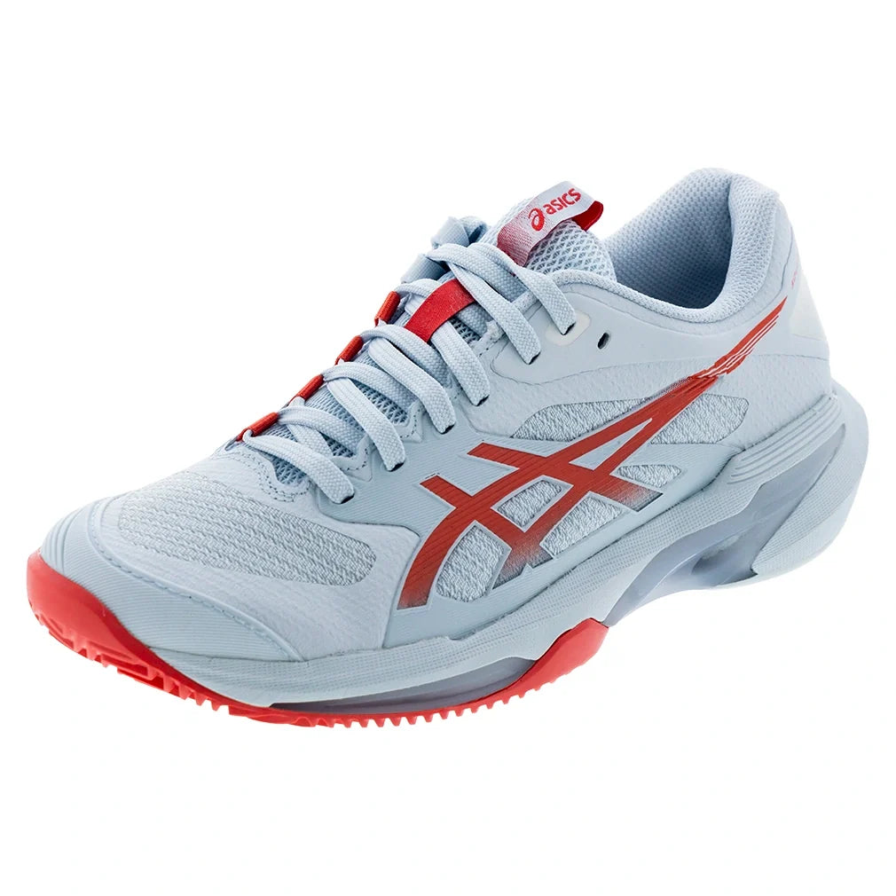 Women's CLAY Court Solution Speed FF 4 Tennis Shoes Sky and Sienna,Footwear,Asics,5,SKY/SIENNA,Tennis Express,1042A305-400U26copy