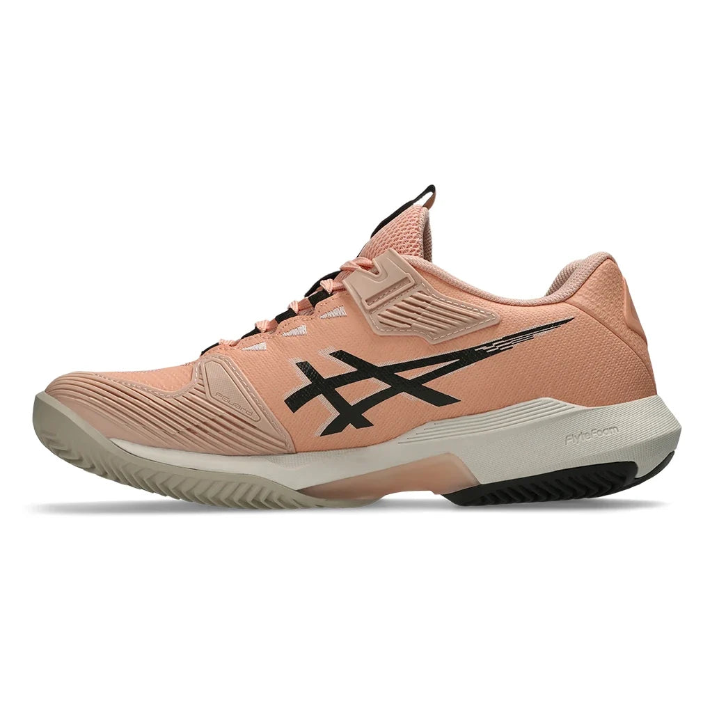 Women's CLAY Court Solution Speed FF 4 Tennis Shoes Cantaloupe and Black Coffee,Footwear,Asics,,,Tennis Express,1042A305_700-1