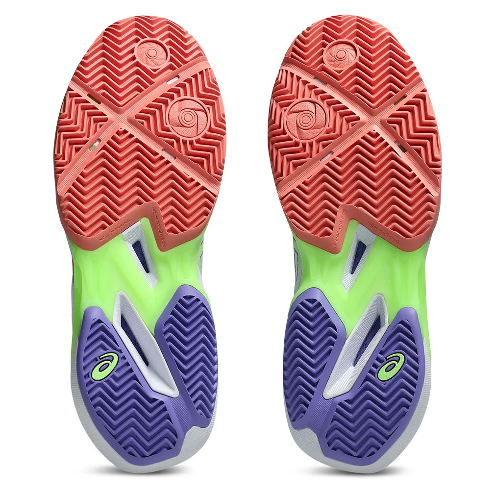 Women's SonicSmash FF Padel Shoes White and Guava-Footwear-Asics-, [current_file_name-Tennis Express