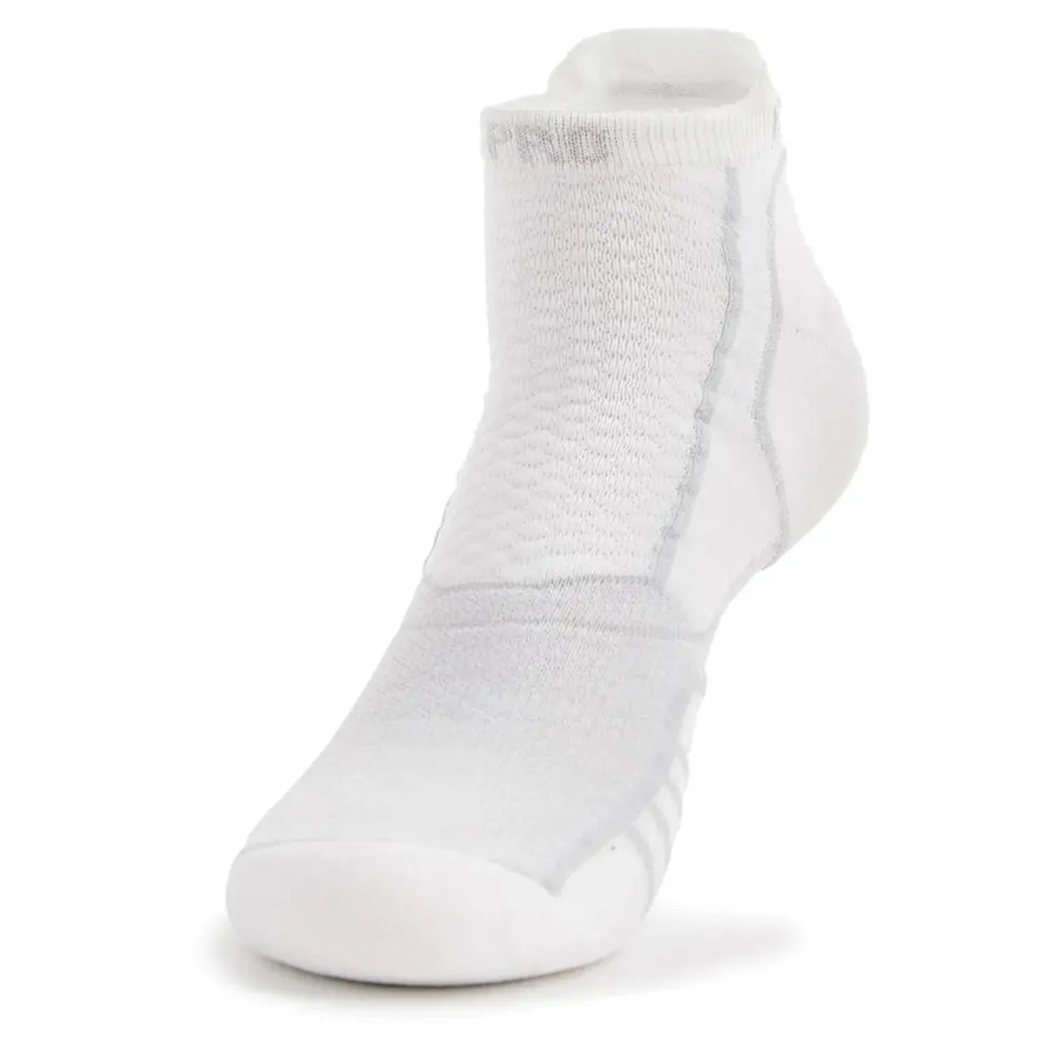 Experia Ultra Light Cushion No Show Tab Tennis Socks White-Socks-Thorlo-105058-DEFAULT-L-Tennis Express