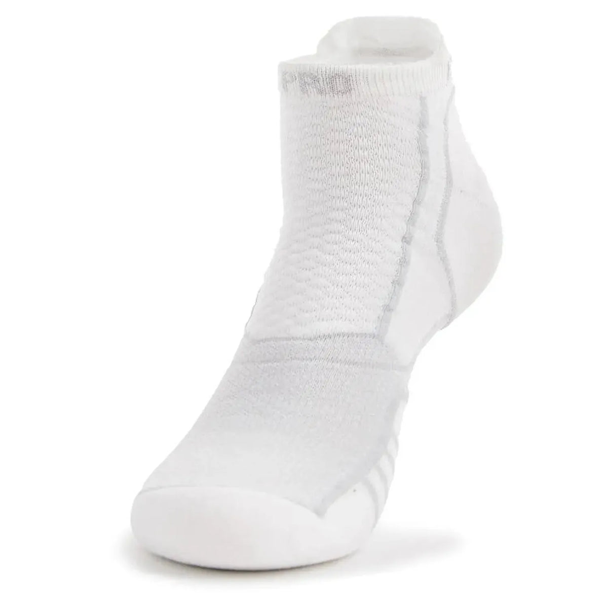 Experia Ultra Light Cushion No Show Tab Tennis Socks White-Socks-Thorlo-105058-DEFAULT-L-Tennis Express