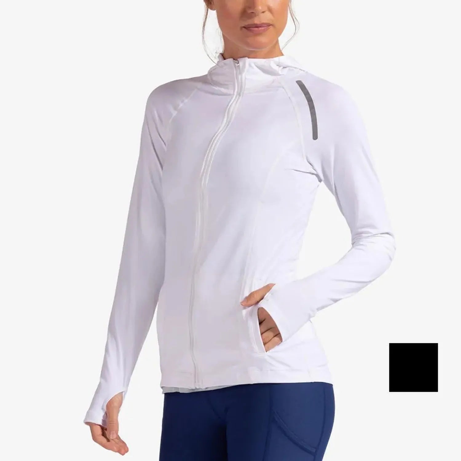 Women's Tennis Hoodie Jacket-Apparel-BloqUV-105680-DEFAULT-L-Tennis Express
