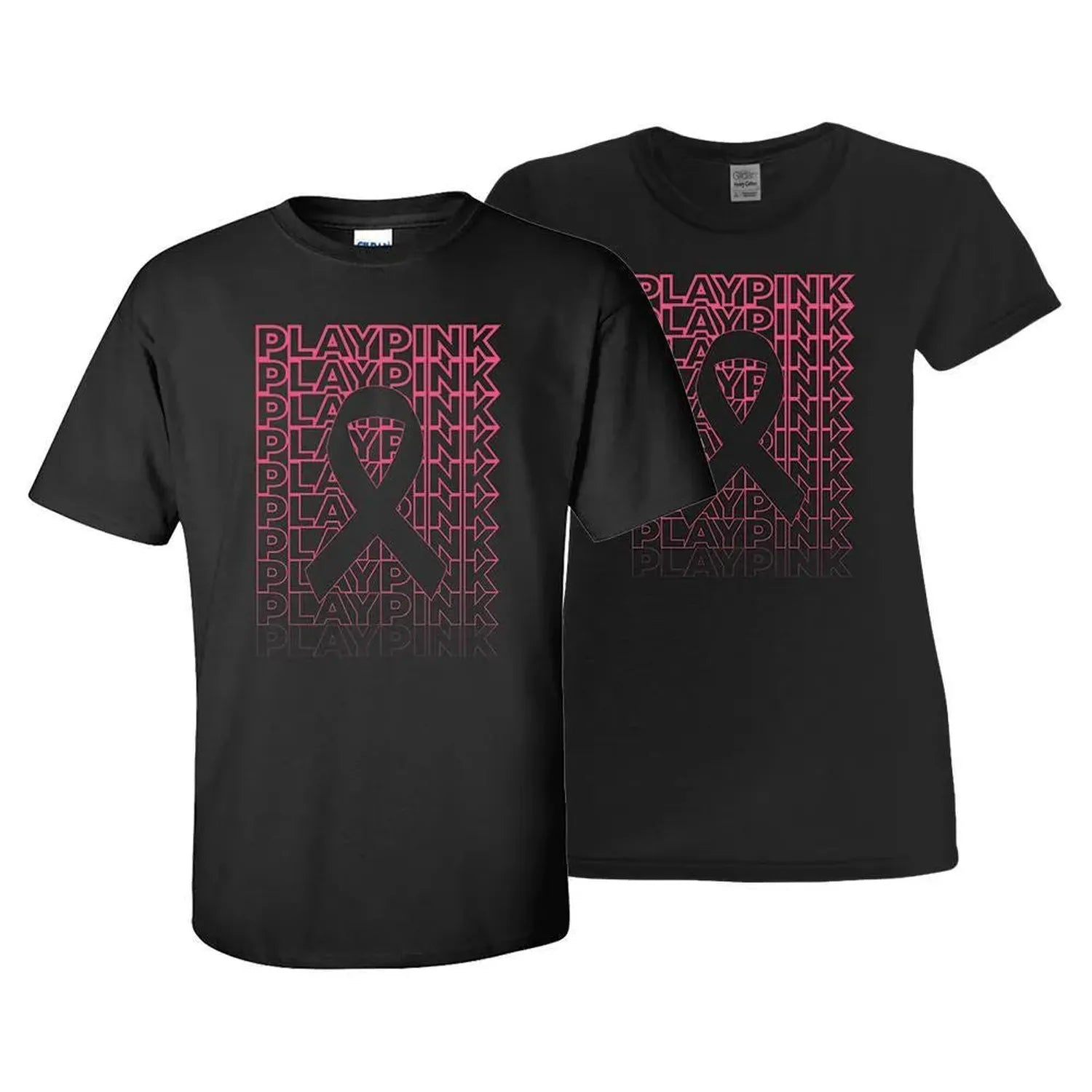 Women's Play Pink Tennis Tee Black (Size Small)-Apparel-TENNIS EXPRESS-105780-DEFAULT-L-Tennis Express