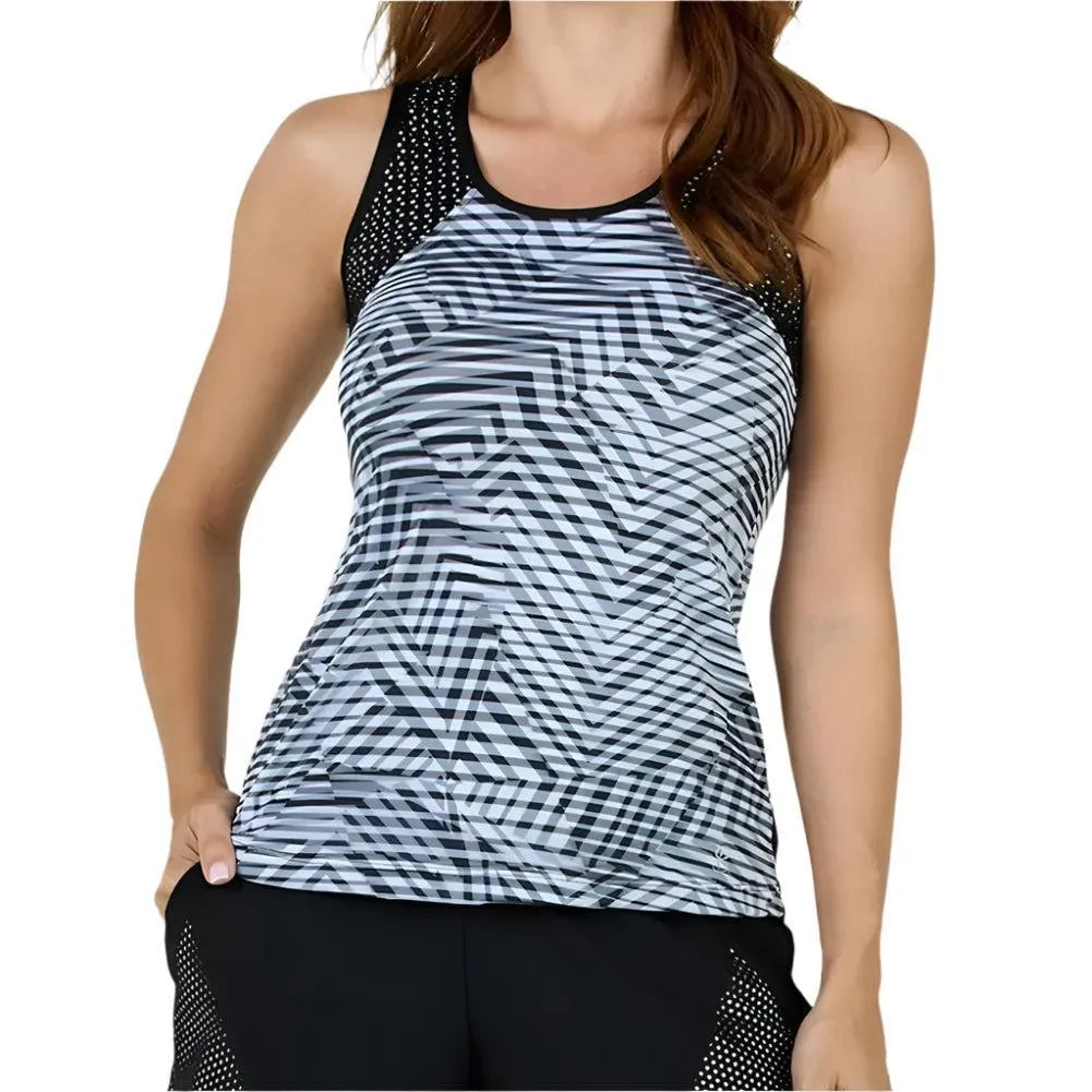 Women's Mysterious Tennis Tank Pencil Lines-Apparel-Sofibella-106752-DEFAULT-L-Tennis Express