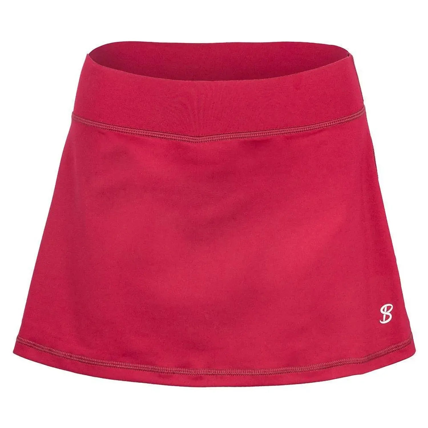 Women's 13 Inch Tennis Skort-Apparel-Sofibella-107018-MAROON-L-Tennis Express