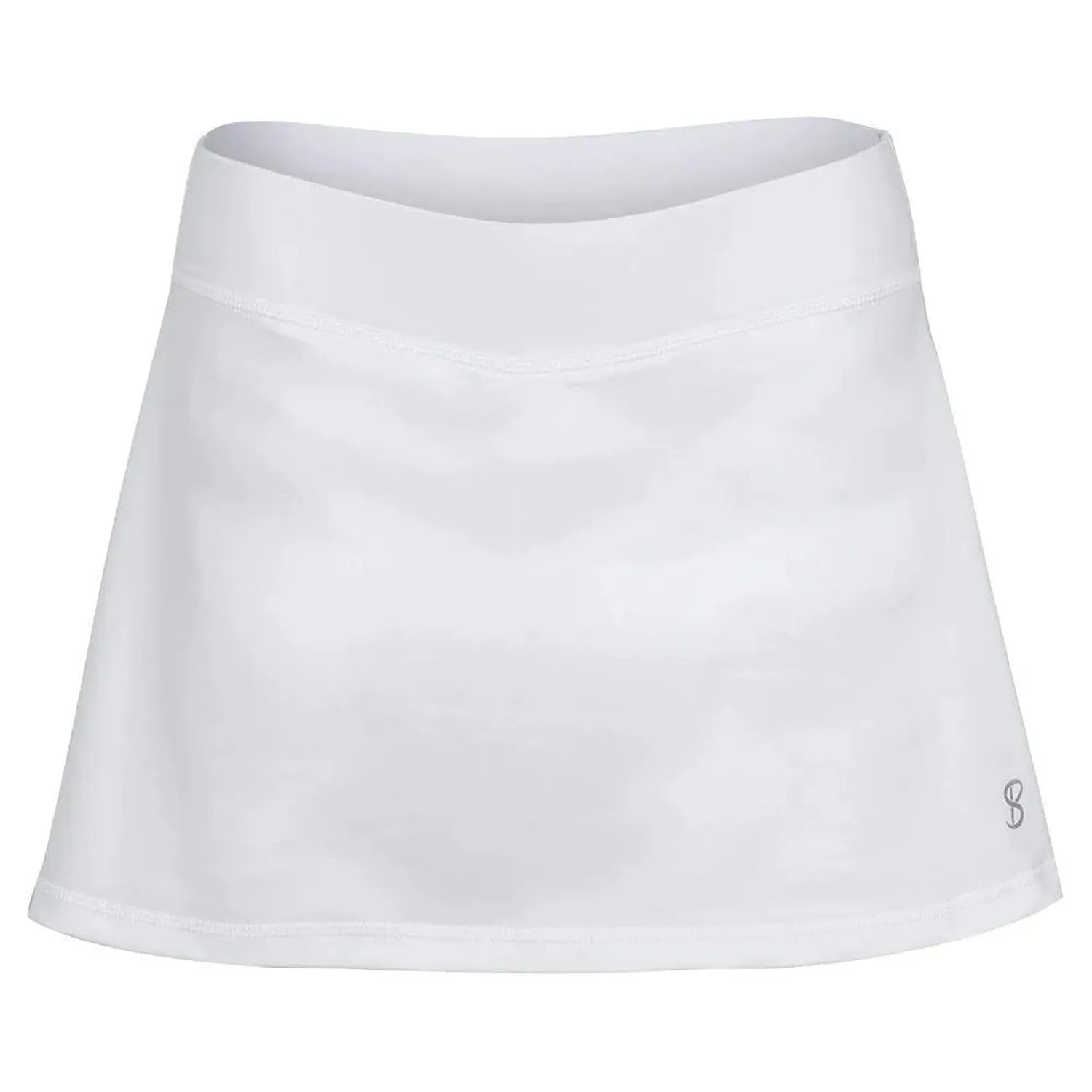 Women's 13 Inch Tennis Skort-Apparel-Sofibella-107018-WHITE-L-Tennis Express