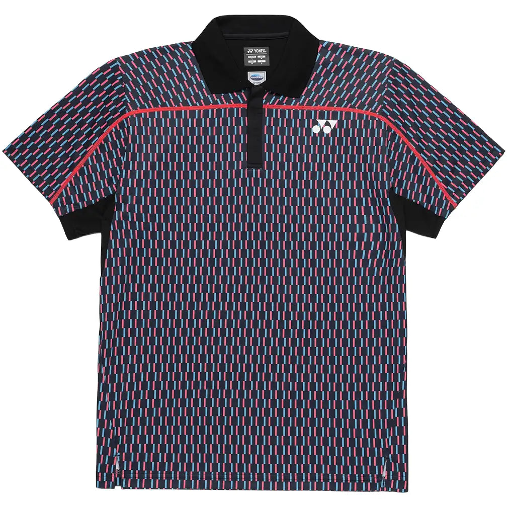Unisex Tournament Tennis Polo,Apparel,Yonex,Black,S,Tennis Express,10706-bk-1