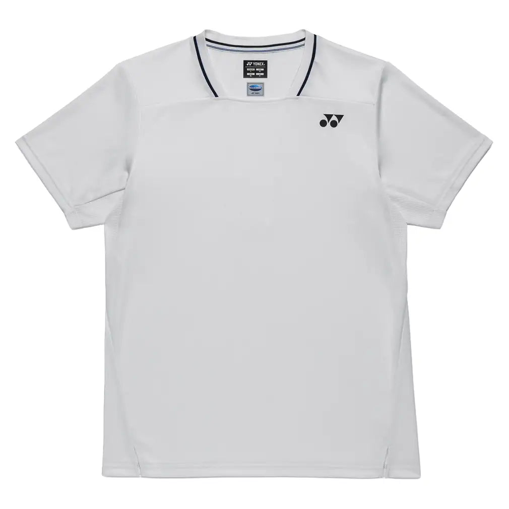 Unisex Tournament Tennis Crew White,Apparel,Yonex,White,S,Tennis Express,10707W-1