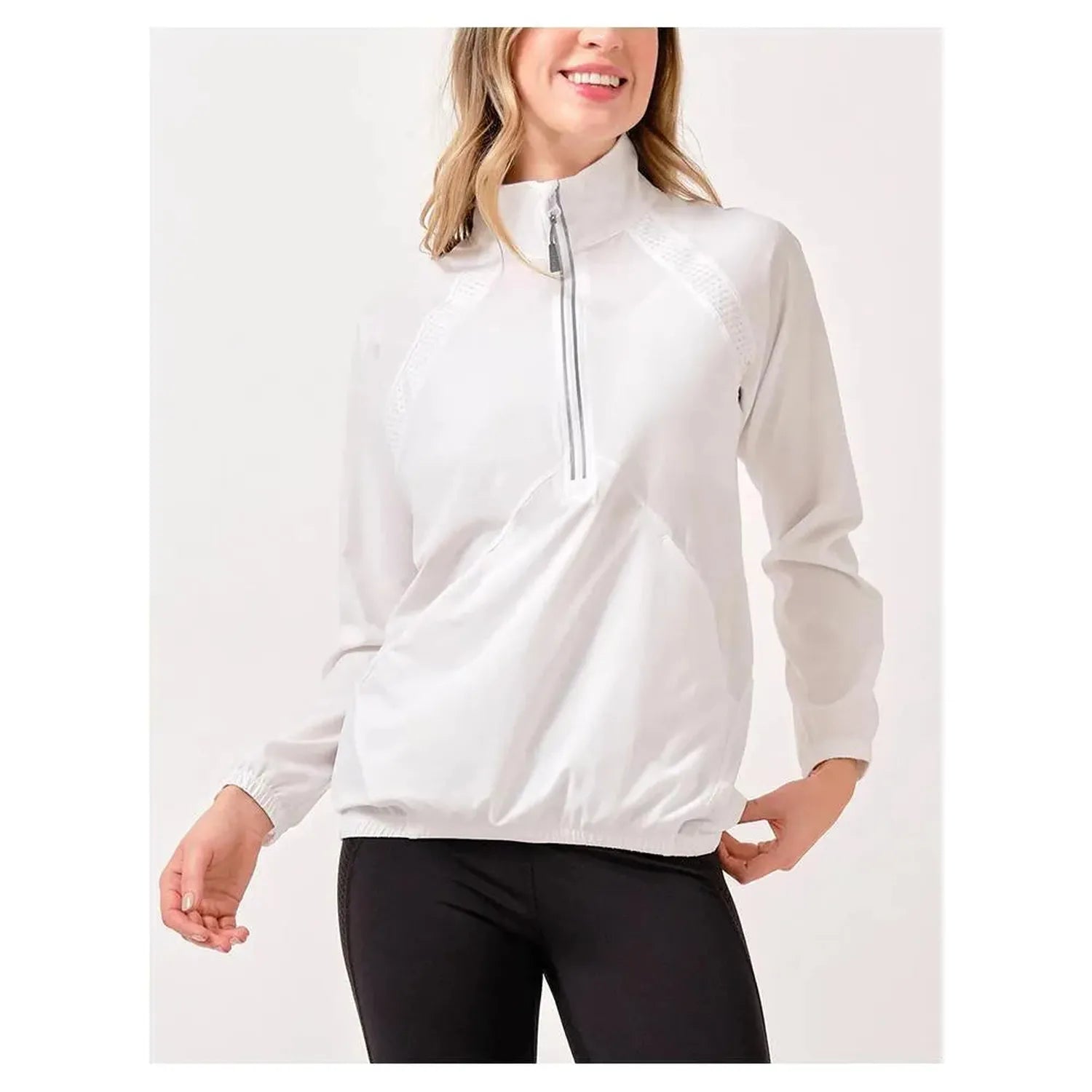 Women's Nevo Etoile Tennis Jacket-Apparel-Lija-107095-WHITE-L-Tennis Express