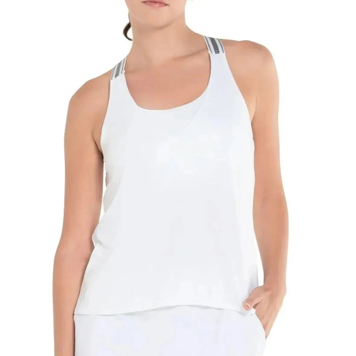 Women's Bralette Tennis Tank-Apparel-K-Swiss-107483-110_WHITE-L-Tennis Express