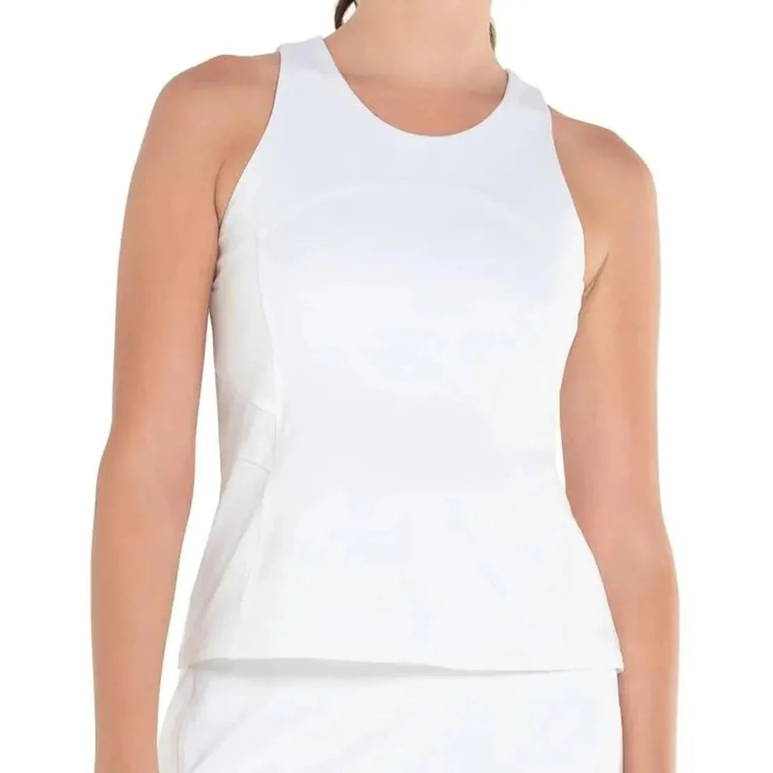 Women's Core Tennis Tank White-Apparel-K-Swiss-107484-DEFAULT-L-Tennis Express