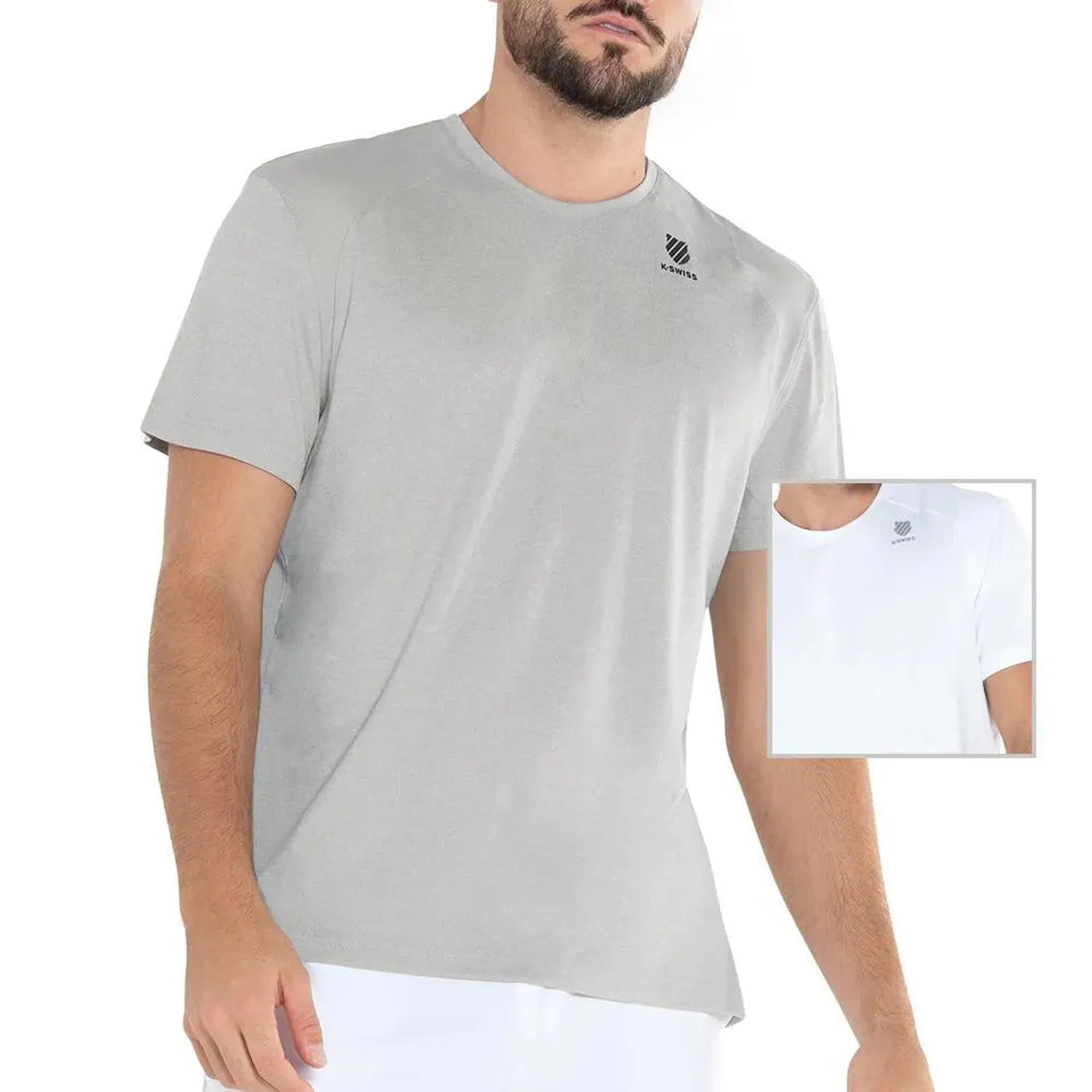 Men's Icon Tennis Crew-Apparel-K-Swiss-107608-DEFAULT-L-Tennis Express