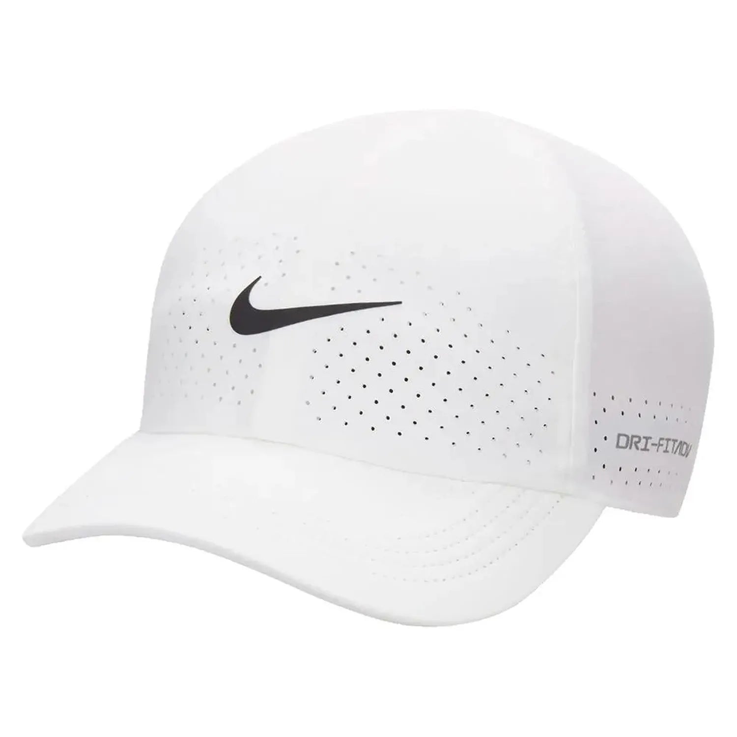 Unisex Dri-FIT Advance Club Tennis Cap-Apparel-Nike-109094-100_WHITEBLACK-L-Tennis Express