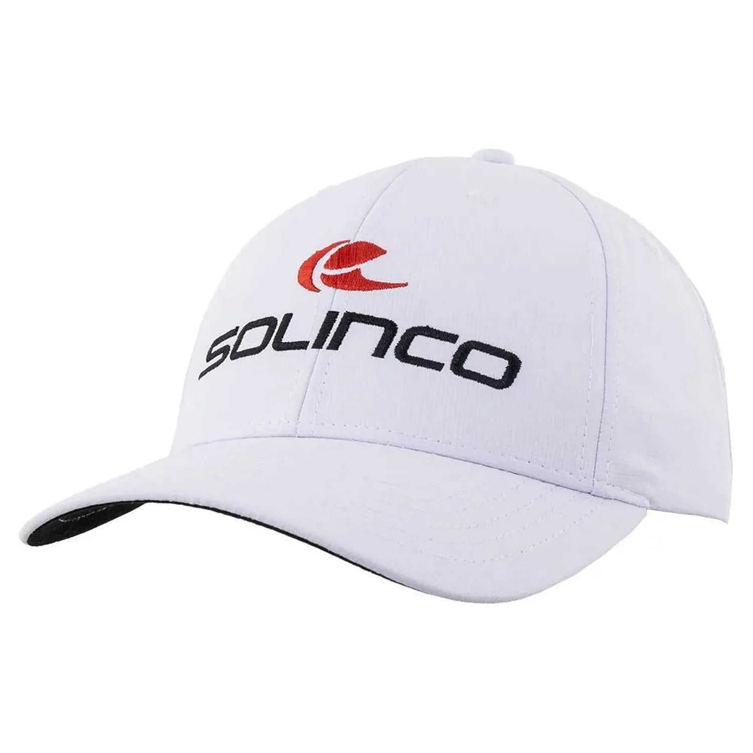 All Court Performance Cap White and Red-Apparel-Solinco-109351-DEFAULT-L-Tennis Express