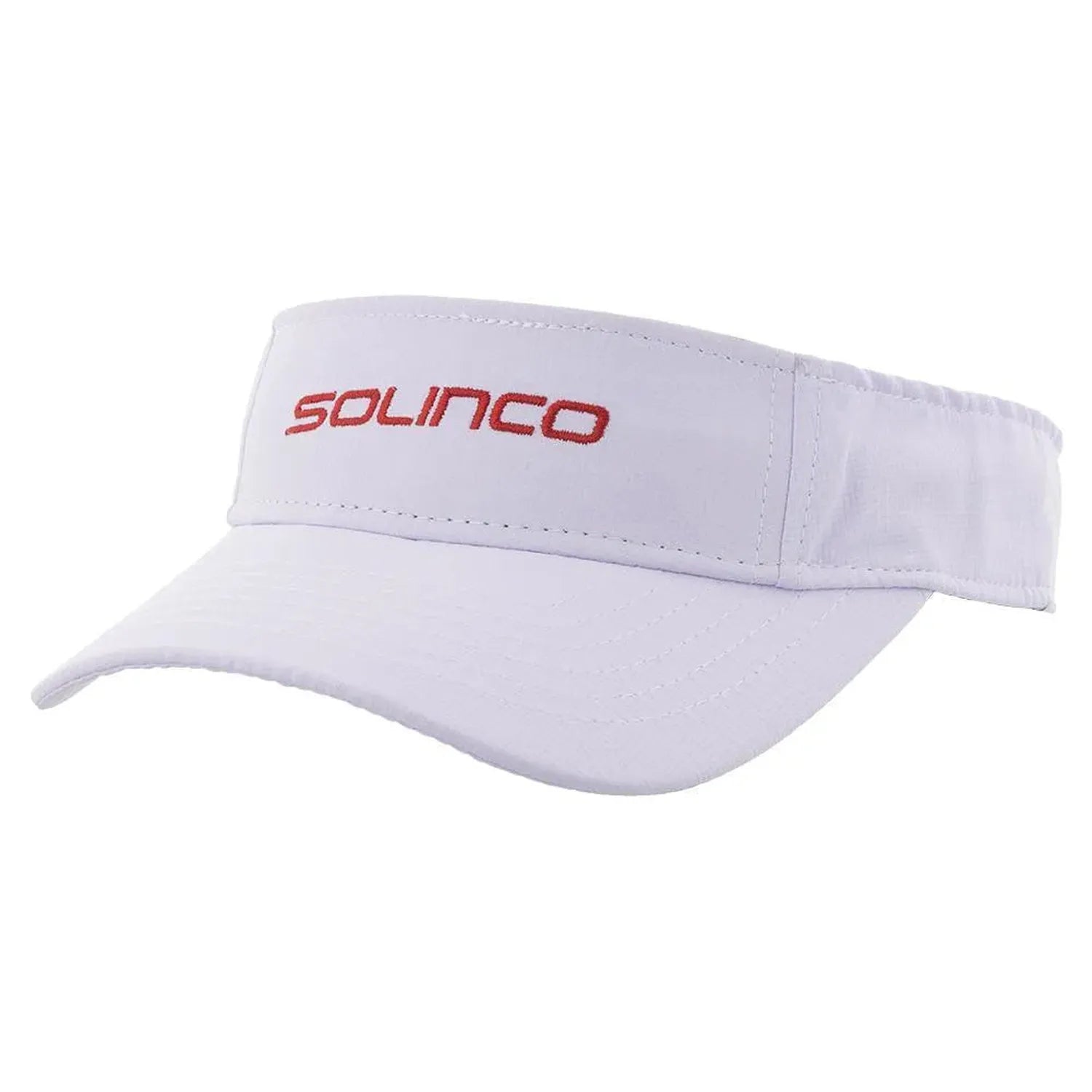 All Court Performance Visor White and Red-Apparel-Solinco-109365-DEFAULT-L-Tennis Express