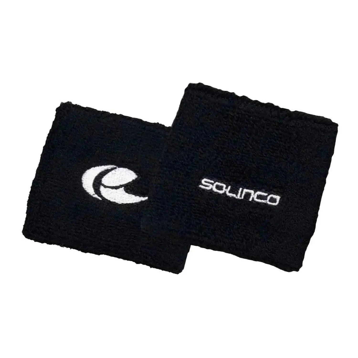 Single-Wide Wrist Band Black and White-Accessories-Solinco-109373-DEFAULT-L-Tennis Express