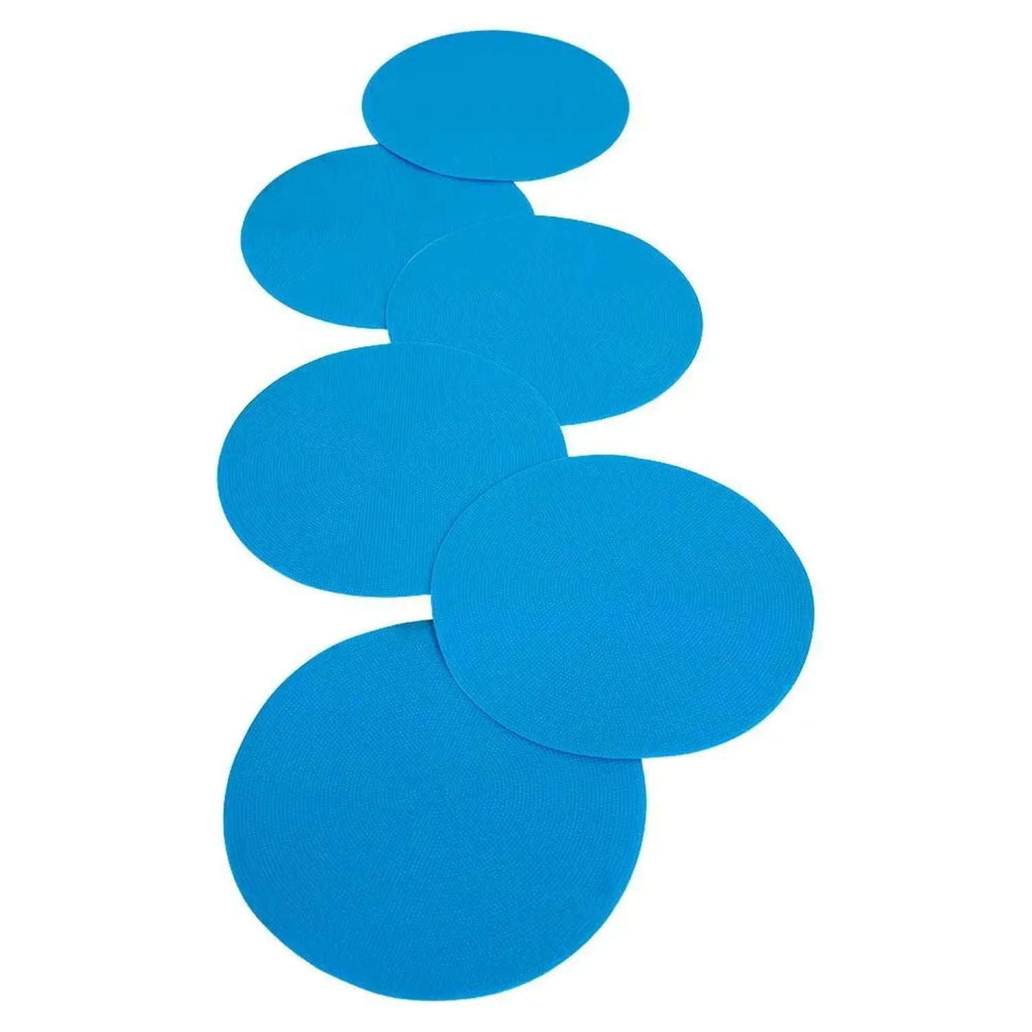 Blue Court Spots 6 Pack-Training Equipment-Gamma-109376-DEFAULT-L-Tennis Express