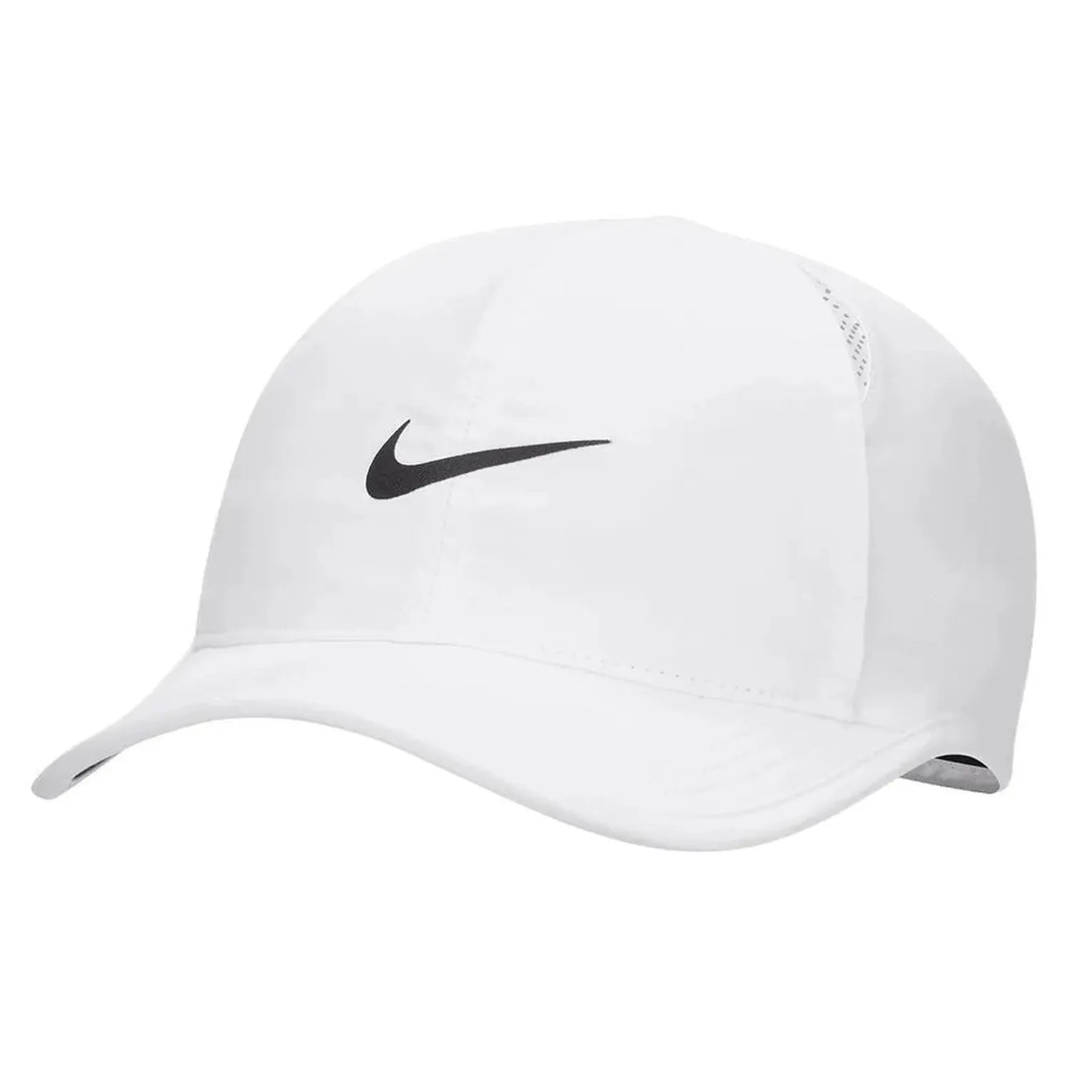 Unisex Dri-FIT Club Unstructured Featherlight Tennis Cap-Apparel-Nike-109882-100_WHITE-L-Tennis Express