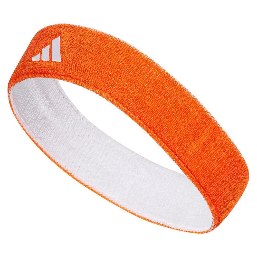 Interval Reversible 2.0 Tennis Headband-Accessories-Adidas-110162-204_ORANGEWHITE-L-Tennis Express