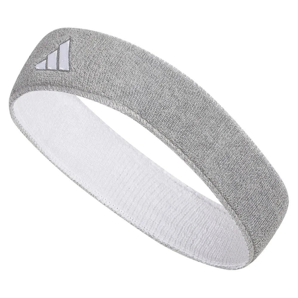 Interval Reversible 2.0 Tennis Headband-Accessories-Adidas-110162-207_LIGHT_GREYWHITE-L-Tennis Express
