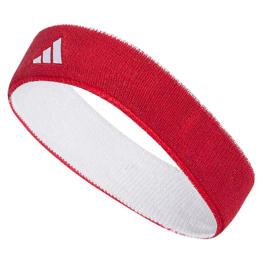 Interval Reversible 2.0 Tennis Headband-Accessories-Adidas-110162-208_POWER_REDWHITE-L-Tennis Express