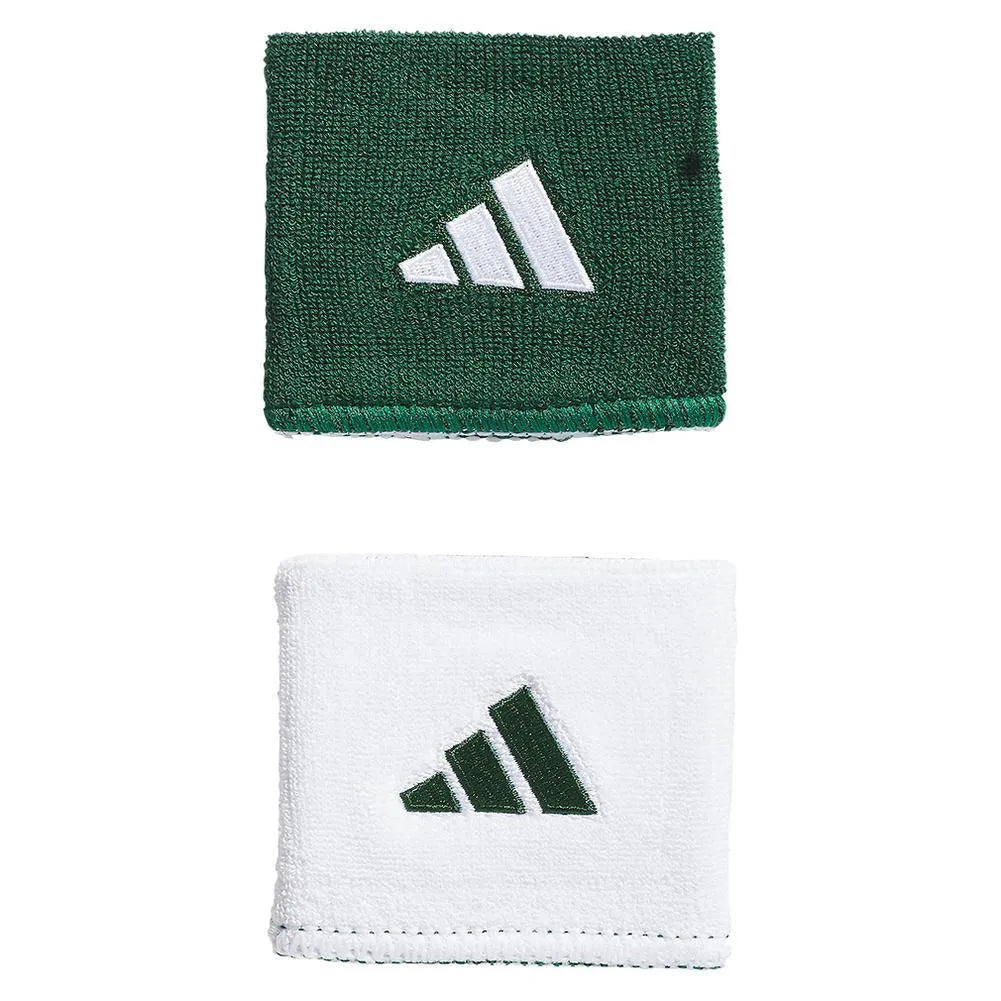 Interval Reversible 2.0 Tennis Wristbands-Accessories-Adidas-110163-191_DARK_GREENWHITE-L-Tennis Express