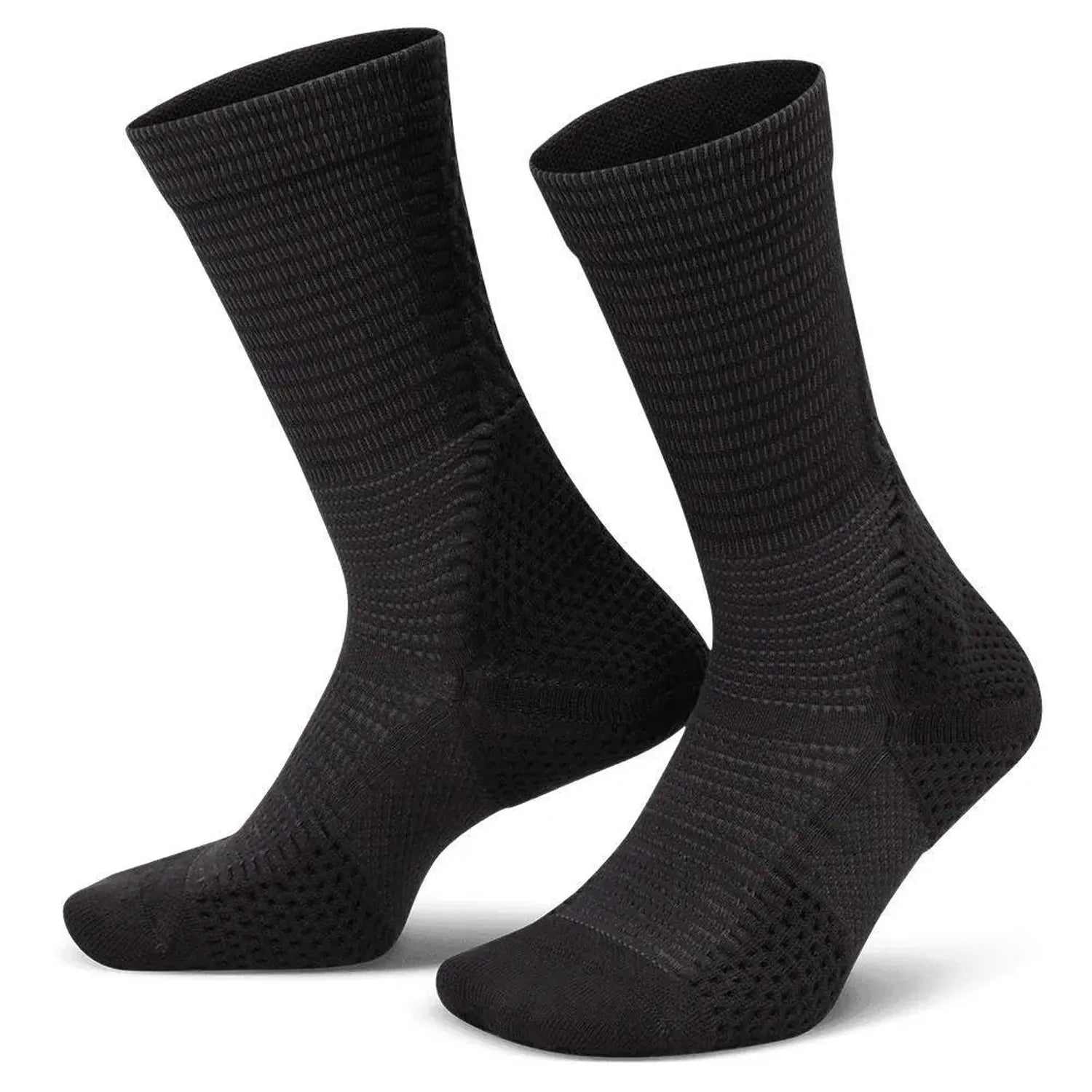 Unisex Unicorn Dri-Fit Advantage Cushioned Crew Socks-Socks-Nike-110615-010_BLACKWHITE-L-Tennis Express