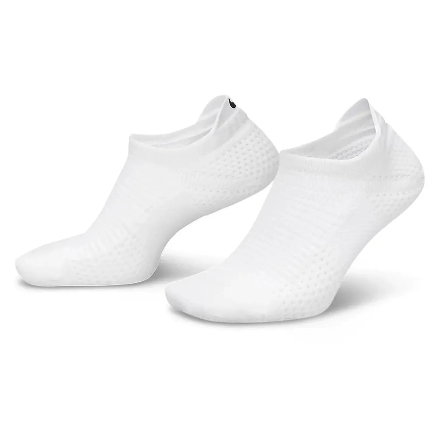 Unisex Unicorn Cushion No Show Socks-Socks-Nike-110636-100_WHITEBLACK-L-Tennis Express