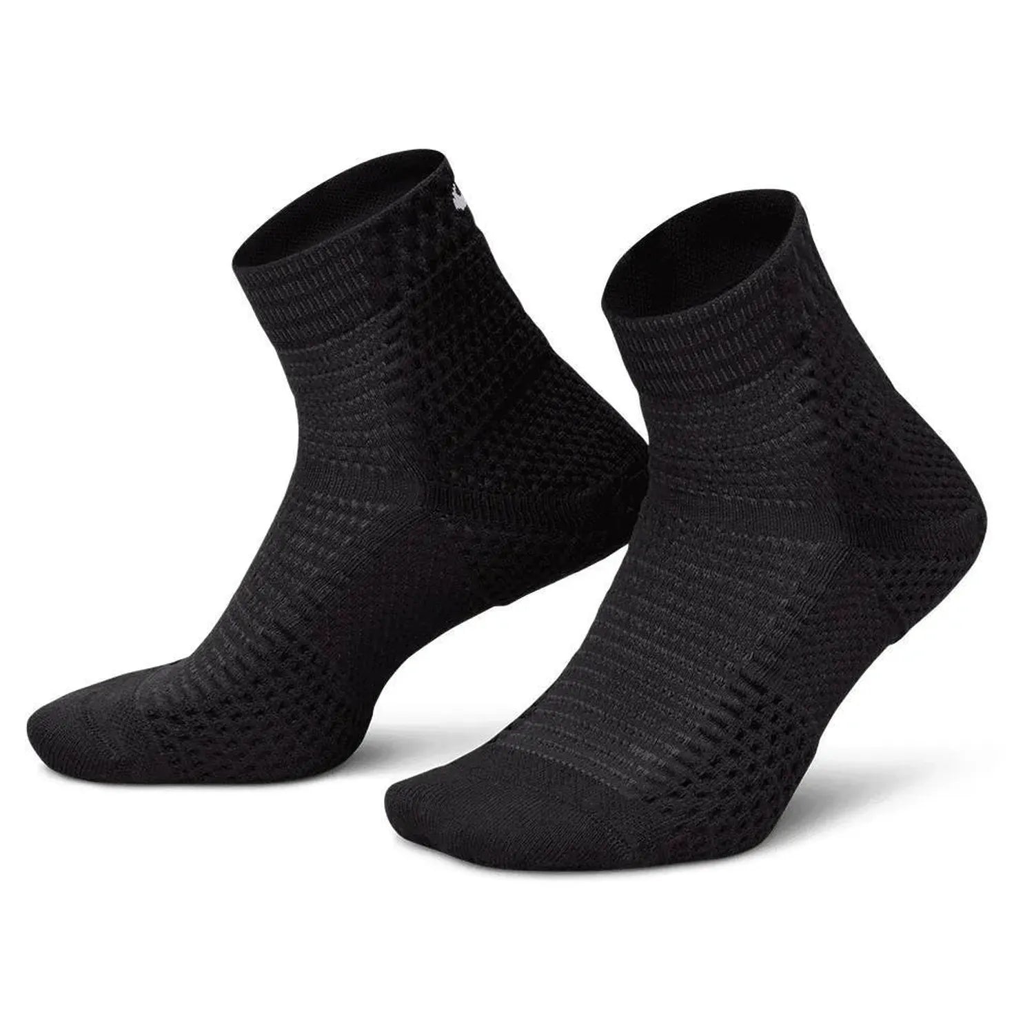 Unisex Dri-Fit Advantage Unicorn Cushioned Ankle Socks-Socks-Nike-110640-010_BLACKWHITE-L-Tennis Express