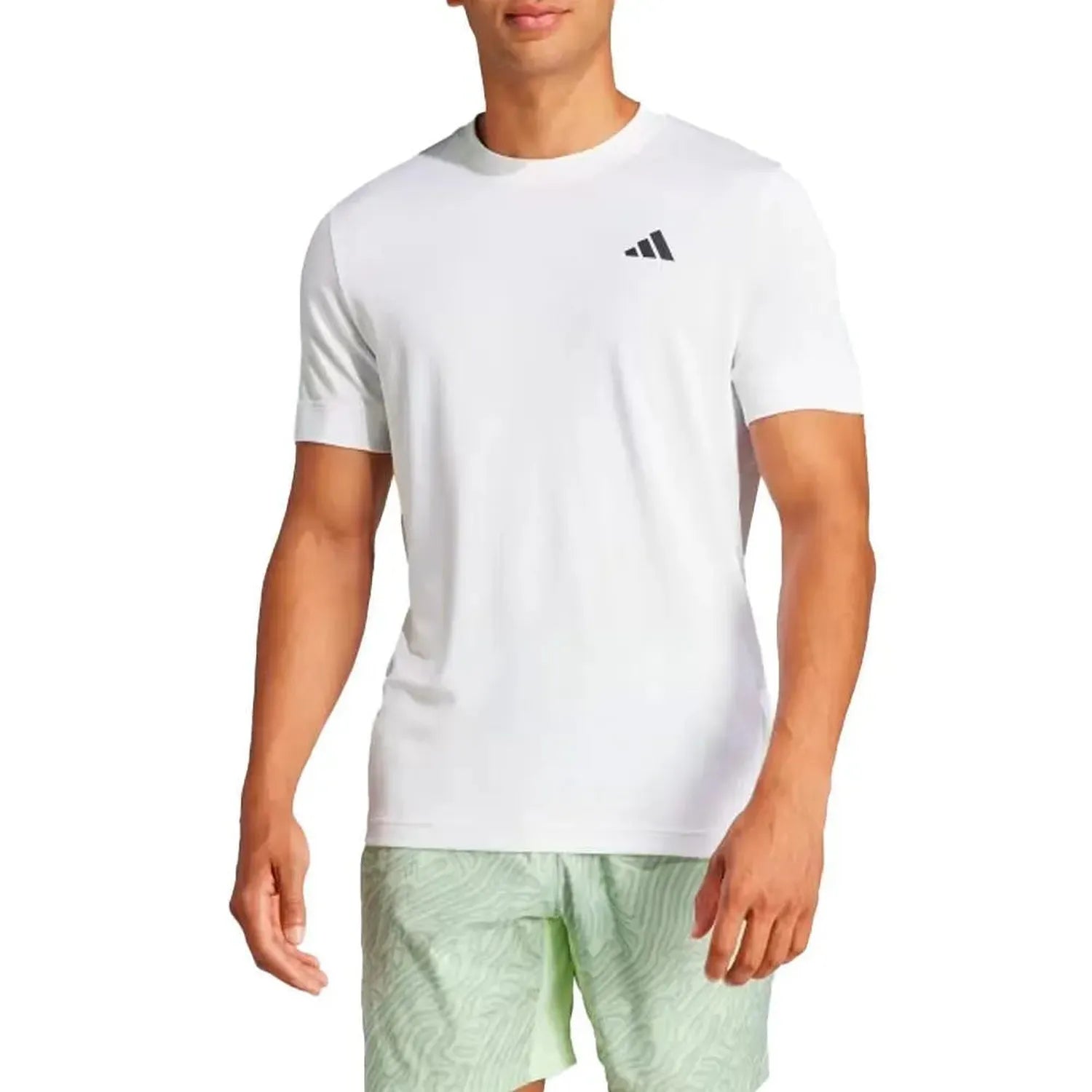 Men's Freelift Tennis Top White-Apparel-Adidas-111166-DEFAULT-L-Tennis Express
