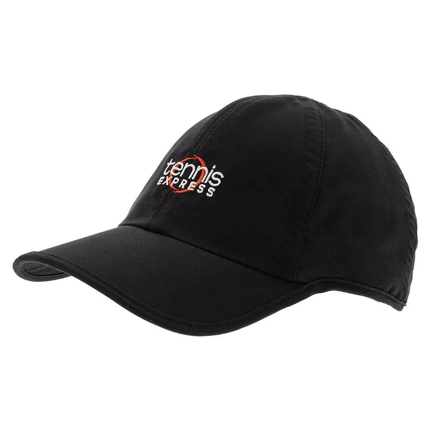 Unisex Featherlight Tennis Cap Black-Apparel-Tennis Express-111352-DEFAULT-L-Tennis Express