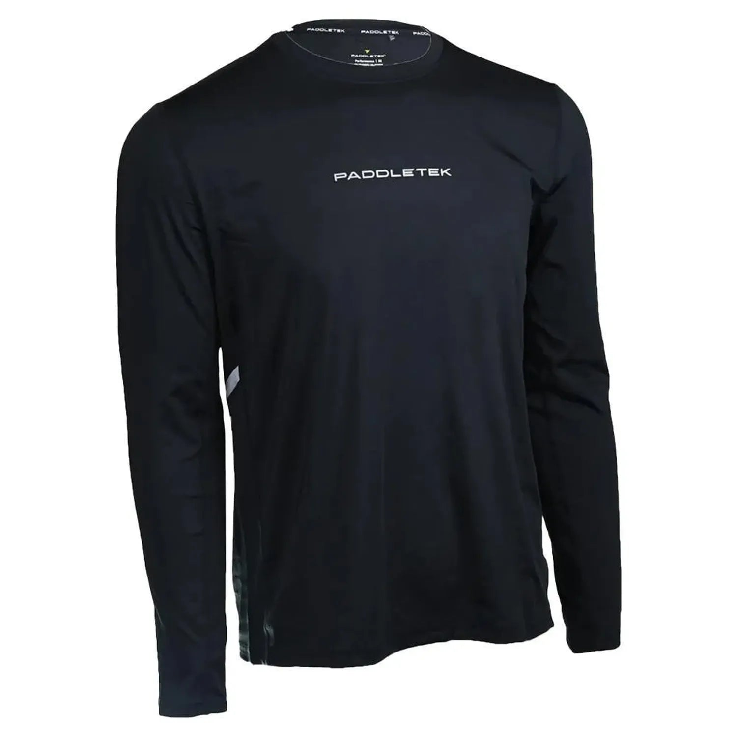 Men's Performance Long Sleeve Tennis Top-Apparel-Paddletek-111584-BLACK-L-Tennis Express